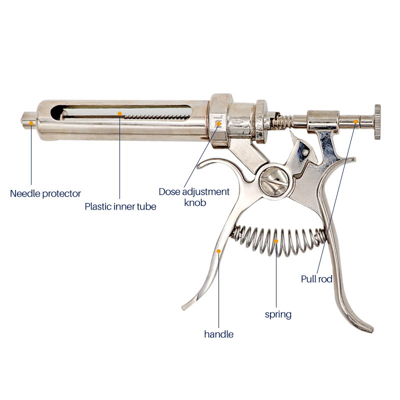 Veterinary Syringe Gun - Veterinary Animal Syringe Goat Pig Cow
