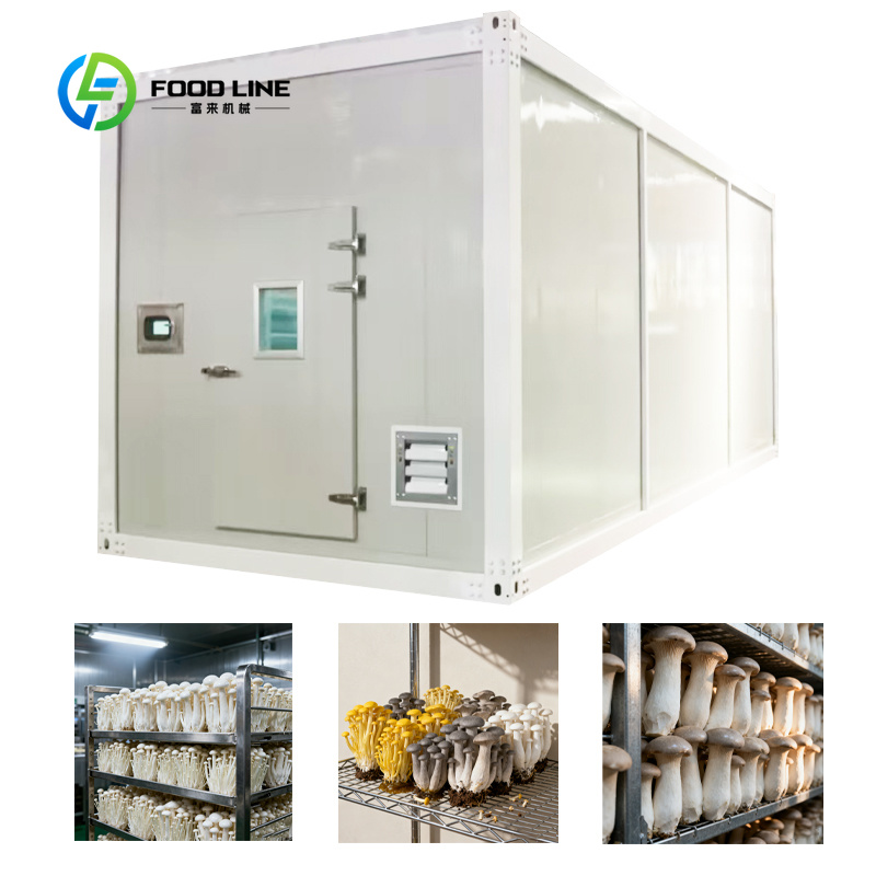 Agriculture Farming Technology - Eco Friendly Energy Saving Prefab Mushroom
