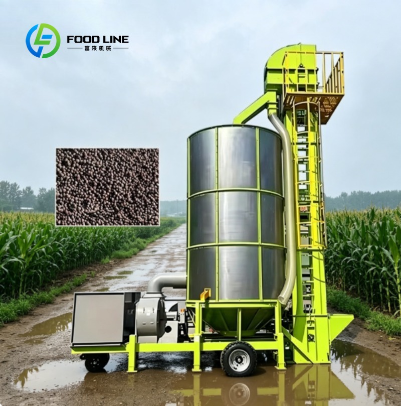 Agriculture Farming Technology - Mobile Grain Dryer with Hot Air