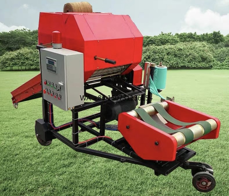 Silage Baler Machine - Electric Silage Round Baler Wrapper Peanut