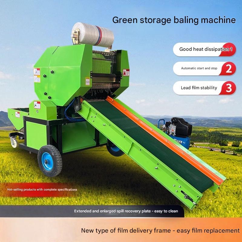 Silage Baler Machine - Hydraulic Silage Baler Machine Heavy Duty