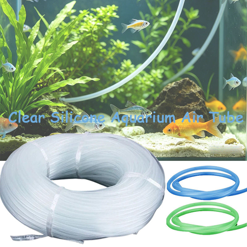 Clear PVC Aquarium Airline Tub - огляд і ціна Aquaculture Aerator Pump