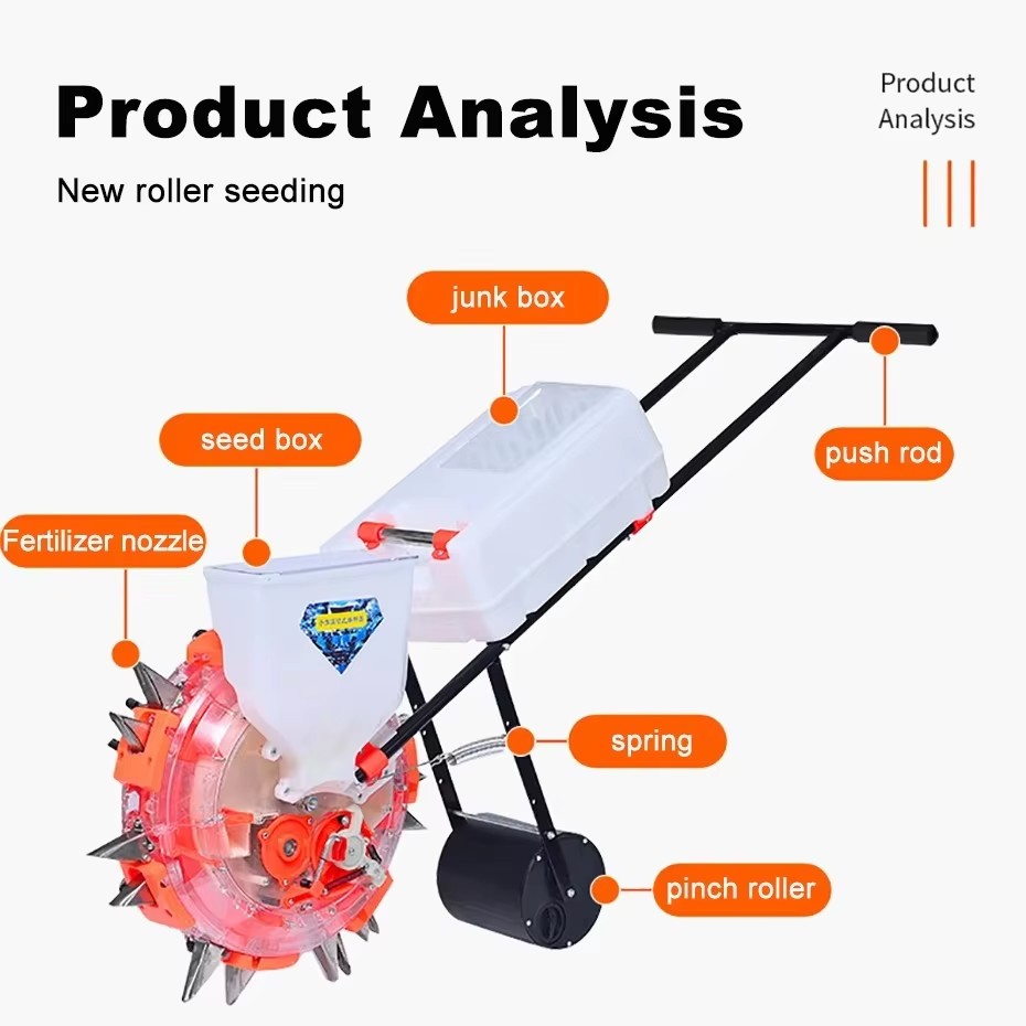 Hand Push Manual Seeder - Manu - огляд і ціна Manual Seeder Hand