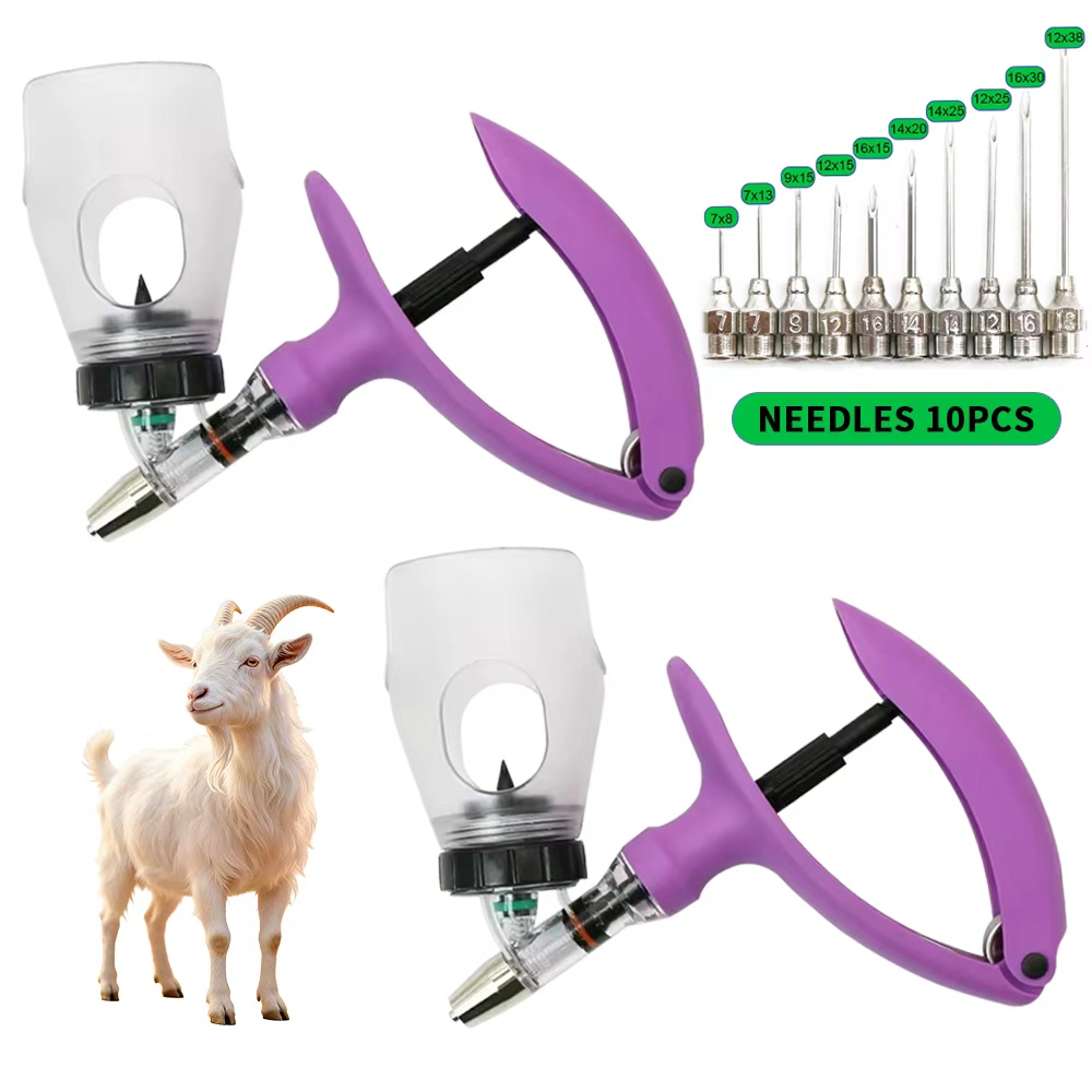 1 Pc 2/5ml Automatic Veterinar - огляд і ціна Veterinary Syringe Gun