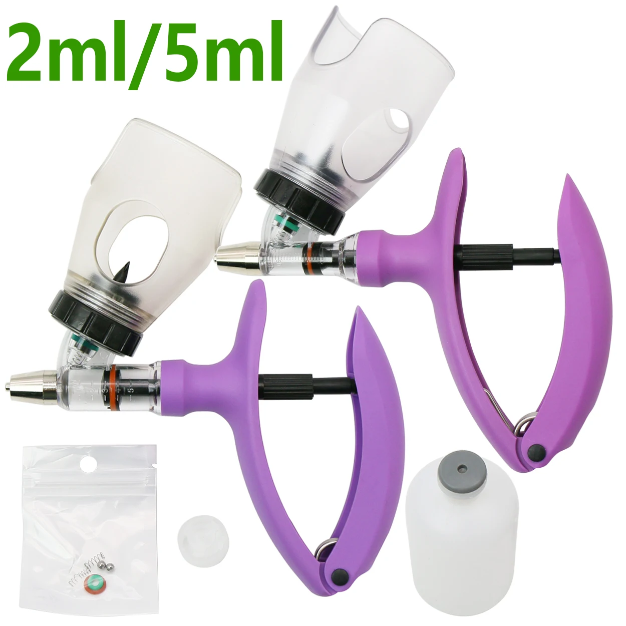 1 Pc 2/5ml Automatic Veterinar - огляд і ціна Veterinary Syringe Gun