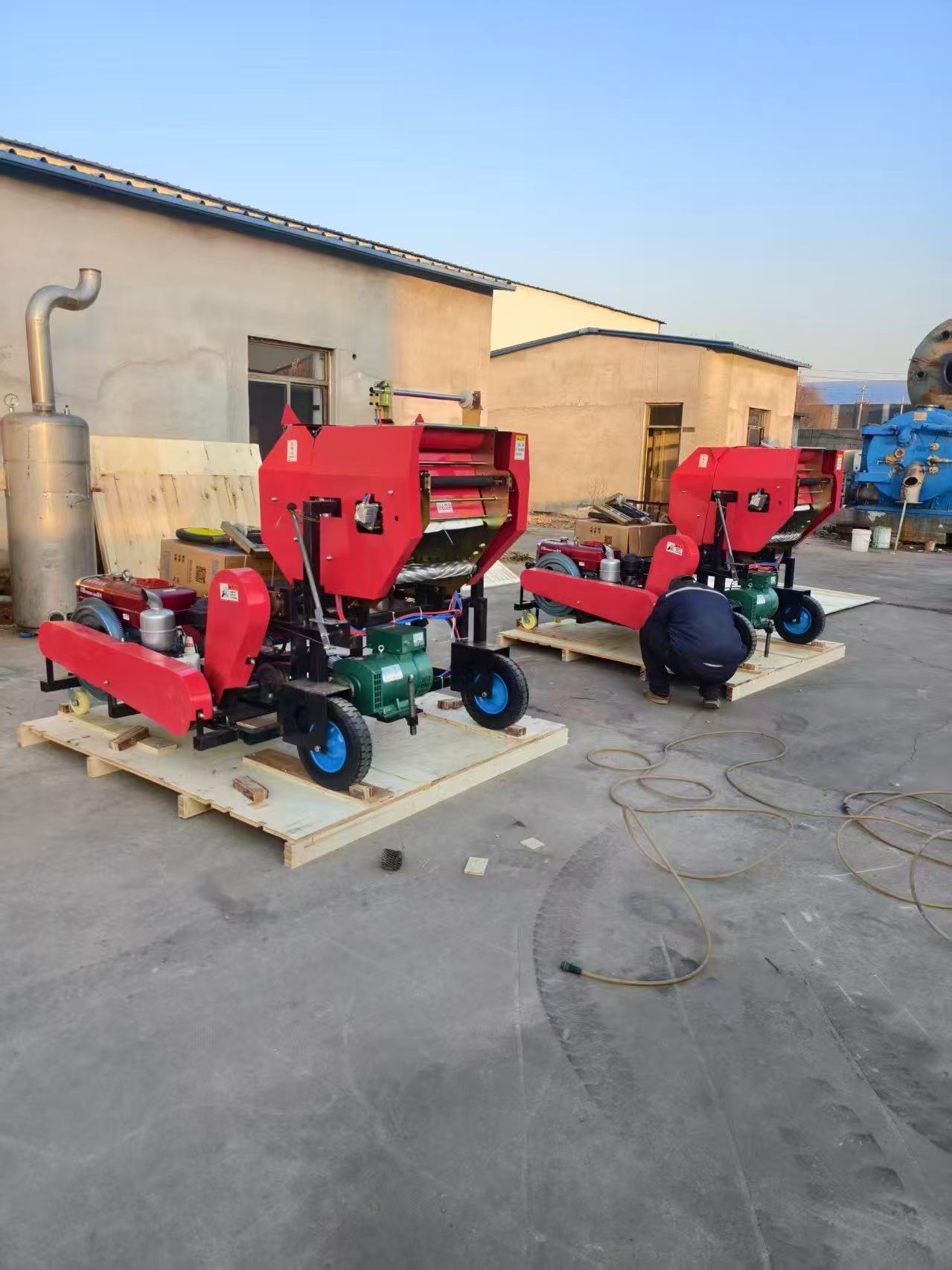 Multifunctional Agricultural S - огляд і ціна Silage Baler Machine