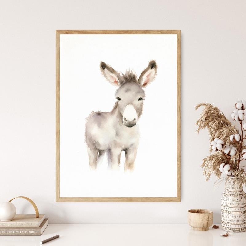 Watercolor Farm Animals Baby H - огляд і ціна Agriculture Vertical Farming