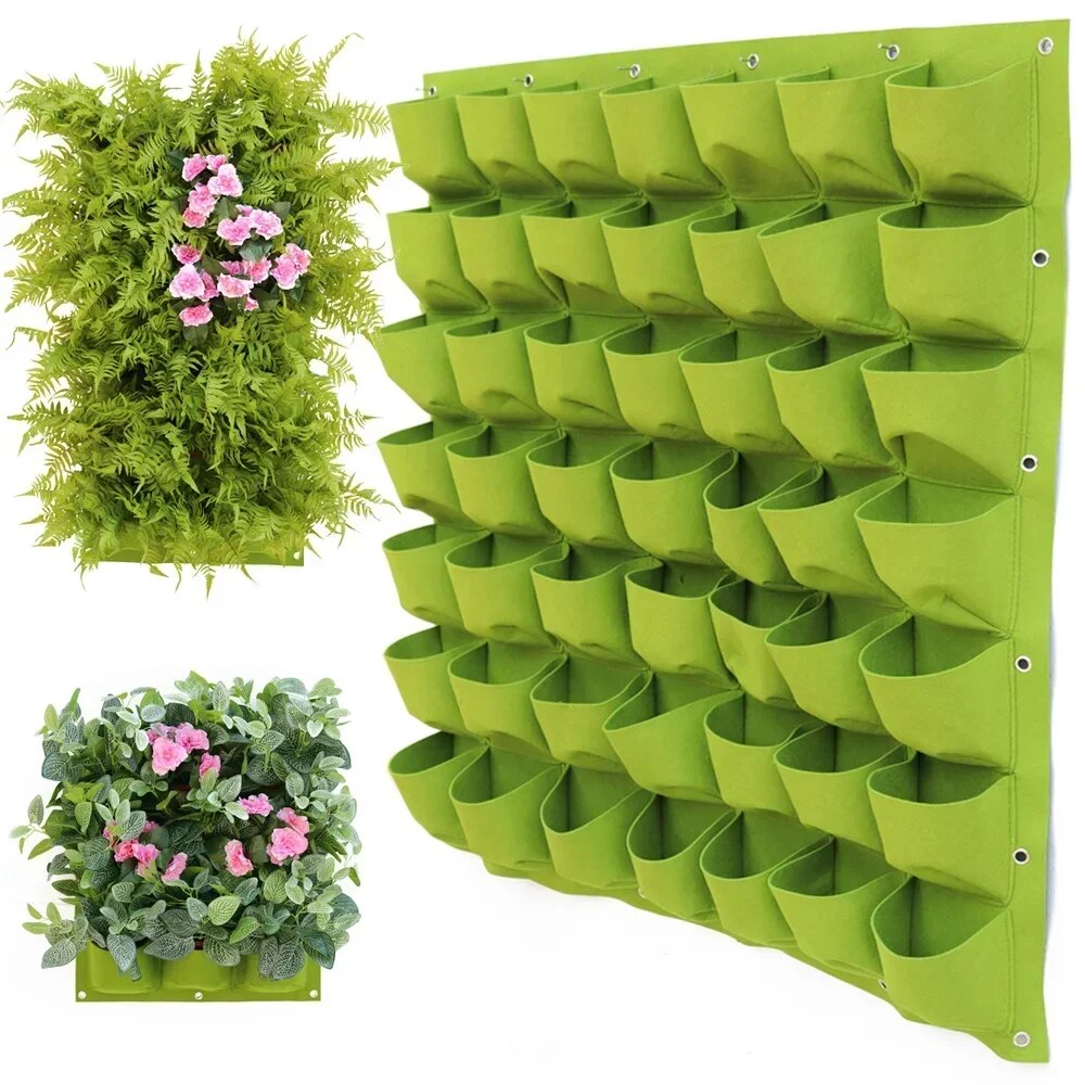 NEW Wall Hanging Pockets Plant - огляд і ціна Agriculture Vertical Farming