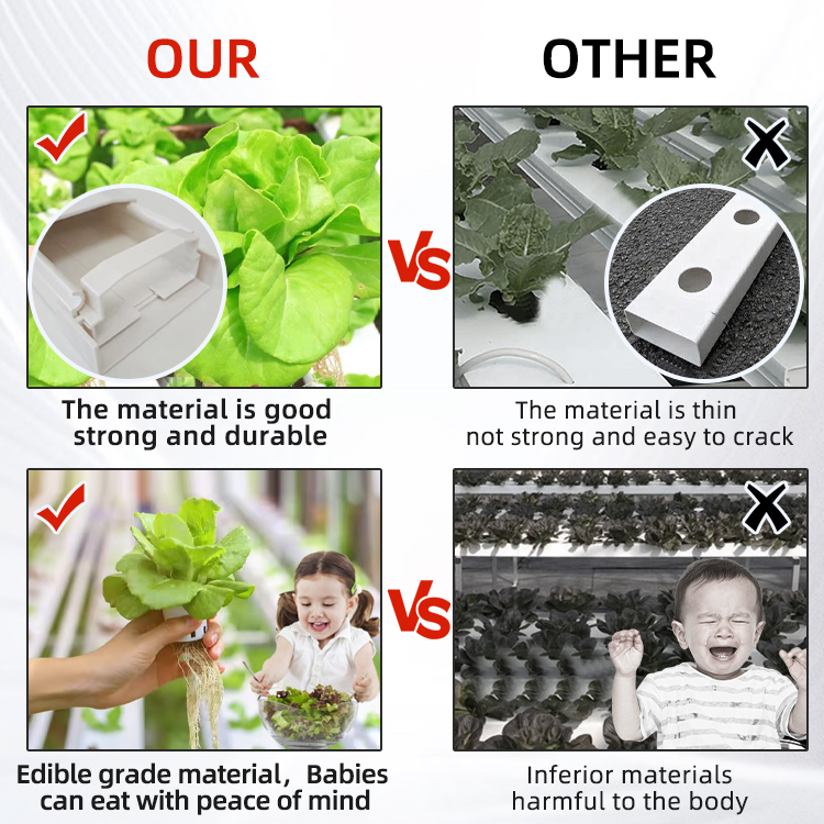 Nft Hydroponics PVC Channel Ir - огляд і ціна Hydroponic Nft Channel