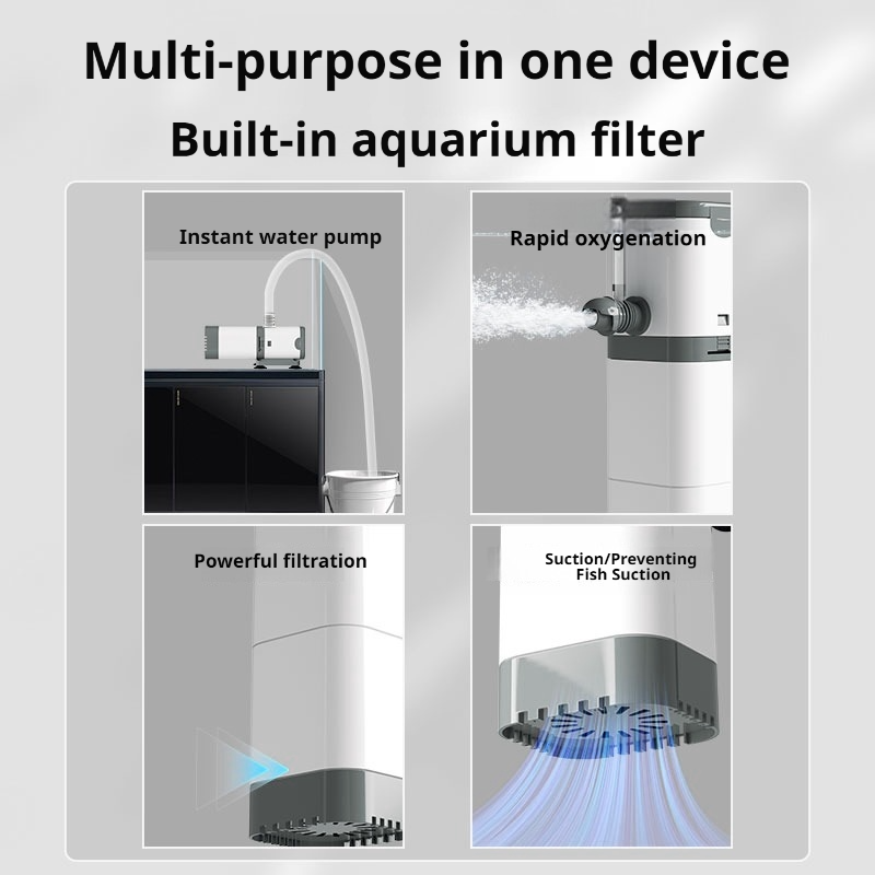 Aquarium Filter Pump, Fish Tan - огляд і ціна Aquaculture Aerator Pump