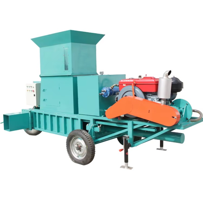 Mobile Diesel Hydraulic Alfalf - огляд і ціна Silage Baler Machine