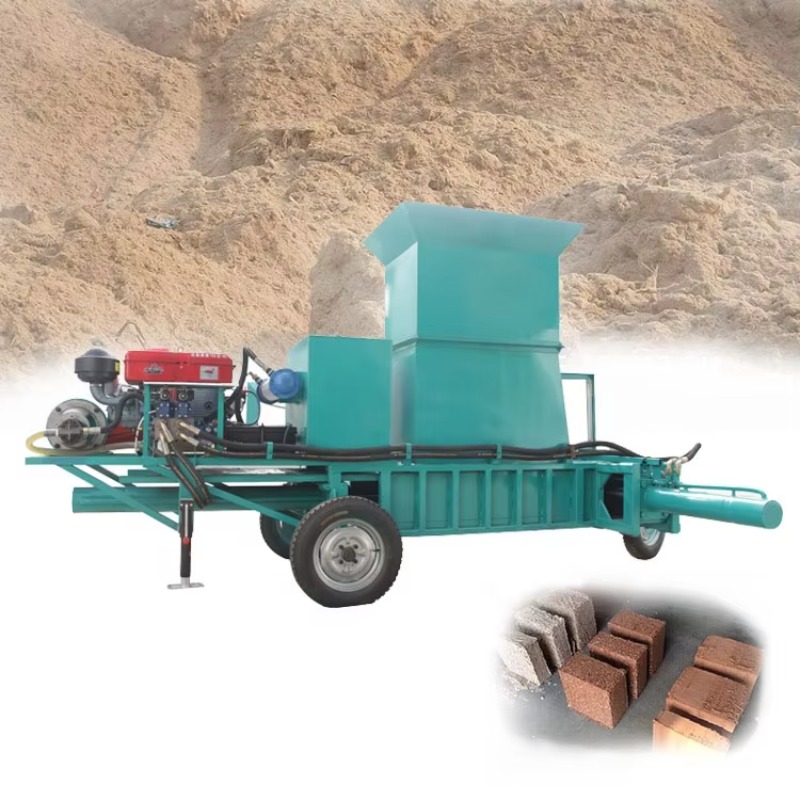 Mobile Diesel Hydraulic Alfalf - огляд і ціна Silage Baler Machine