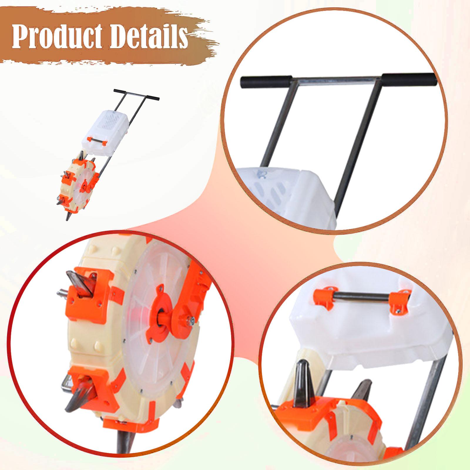 Hand Push Seeder Fertilizer, C - огляд і ціна Manual Seeder Hand