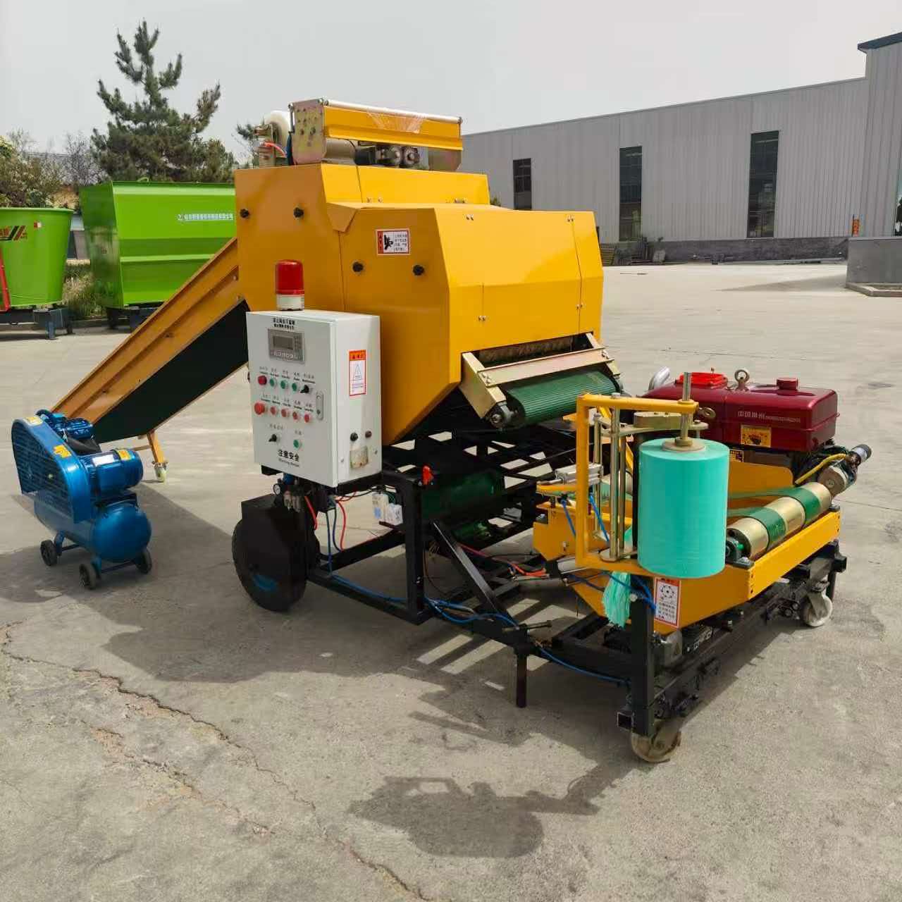 Silage Baler Wrapper Machine F - огляд і ціна Silage Baler Machine
