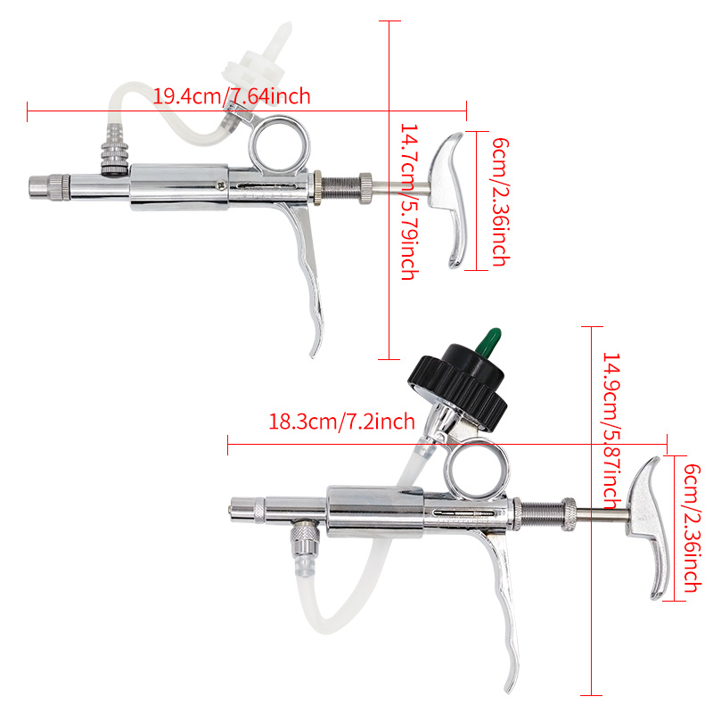 0.5-5Ml Continuous Syringe too - огляд і ціна Veterinary Syringe Gun