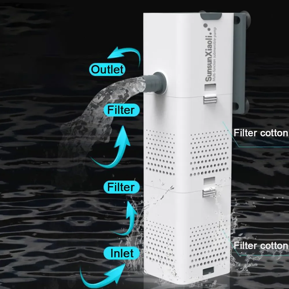 3 In 1 Aquarium Filter Pump Aq - огляд і ціна Aquaculture Aerator Pump