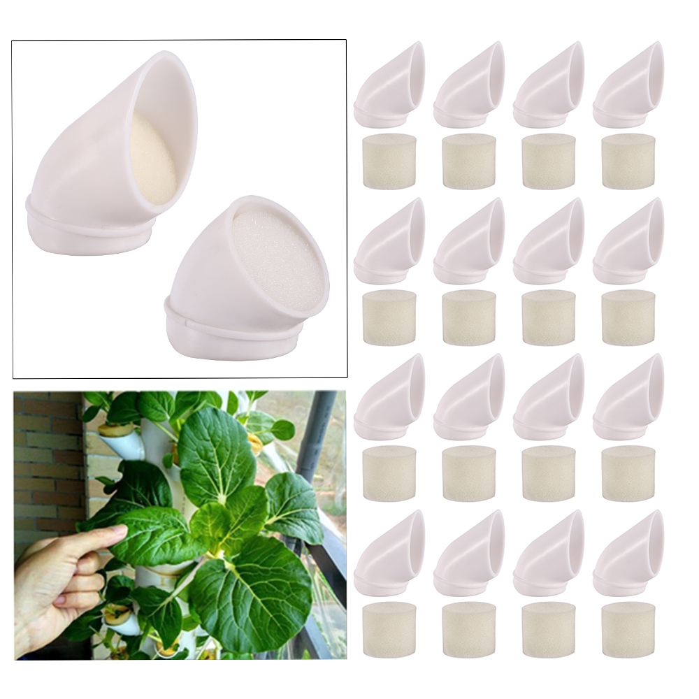 10Pcs DIY Hydroponic Pots for  - огляд і ціна Hydroponic Nft Channel