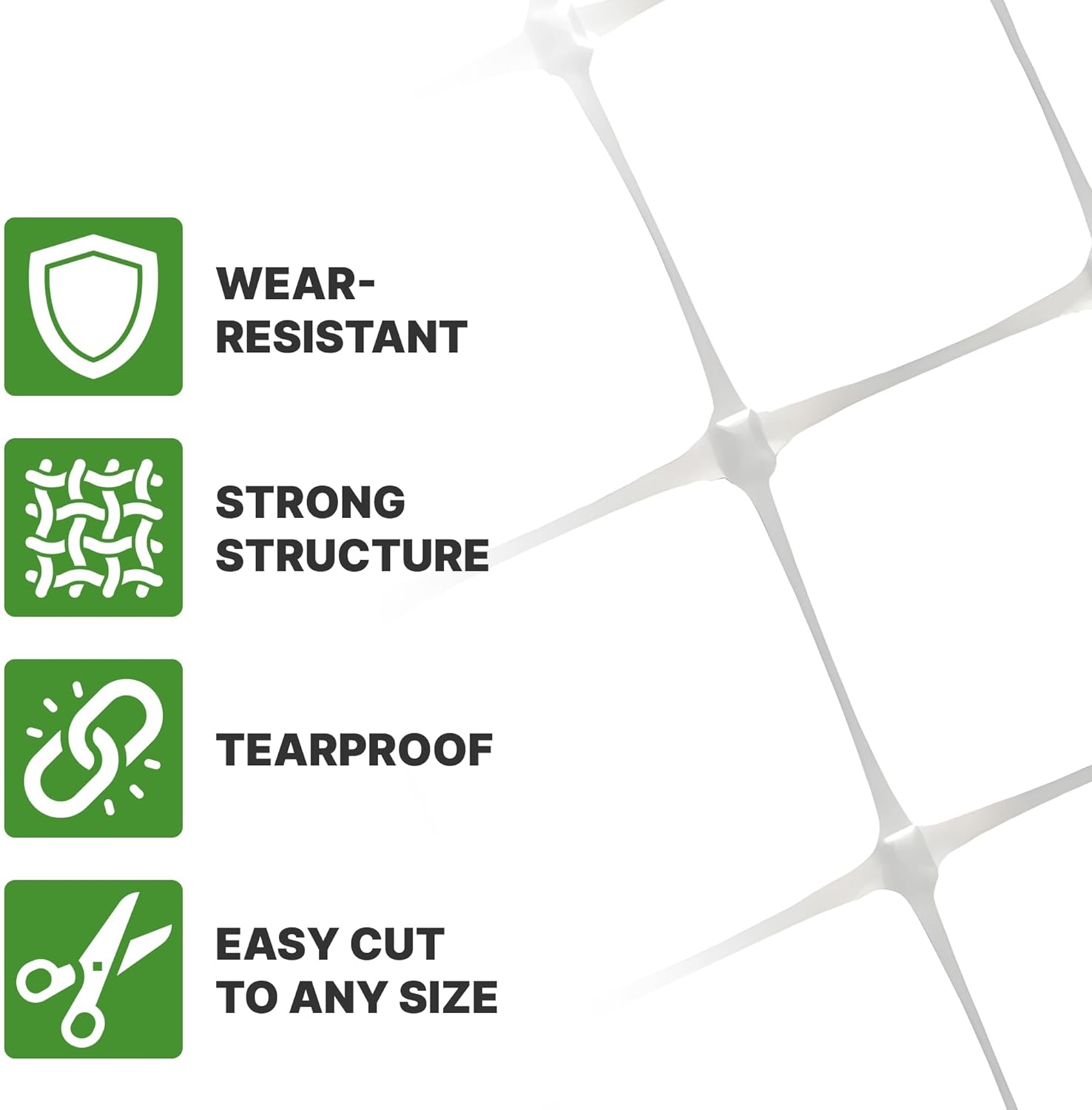 Plastic Trellis Netting 4x100f - огляд і ціна Hydroponic Nft Channel