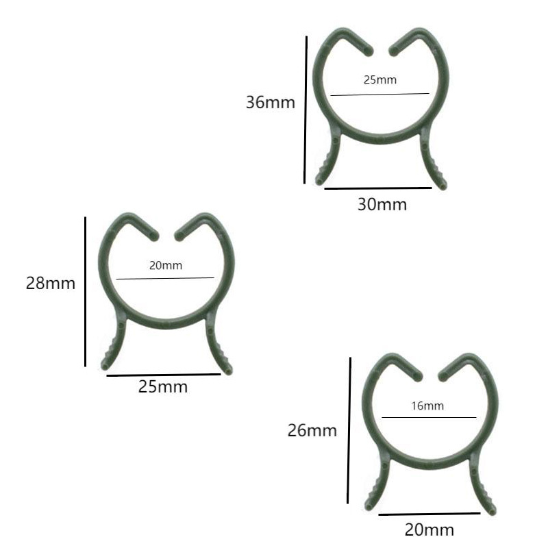 50/100pcs Garden Plant Clips V - огляд і ціна Agriculture Vertical Farming