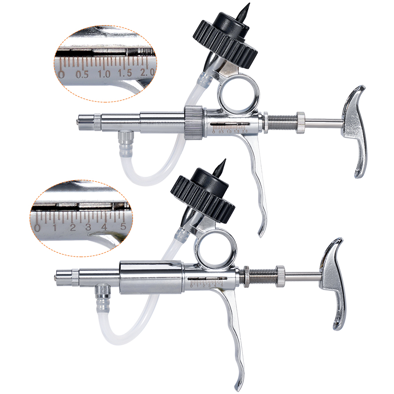 2ml/5ml Automatic Poultry Inje - огляд і ціна Veterinary Syringe Gun