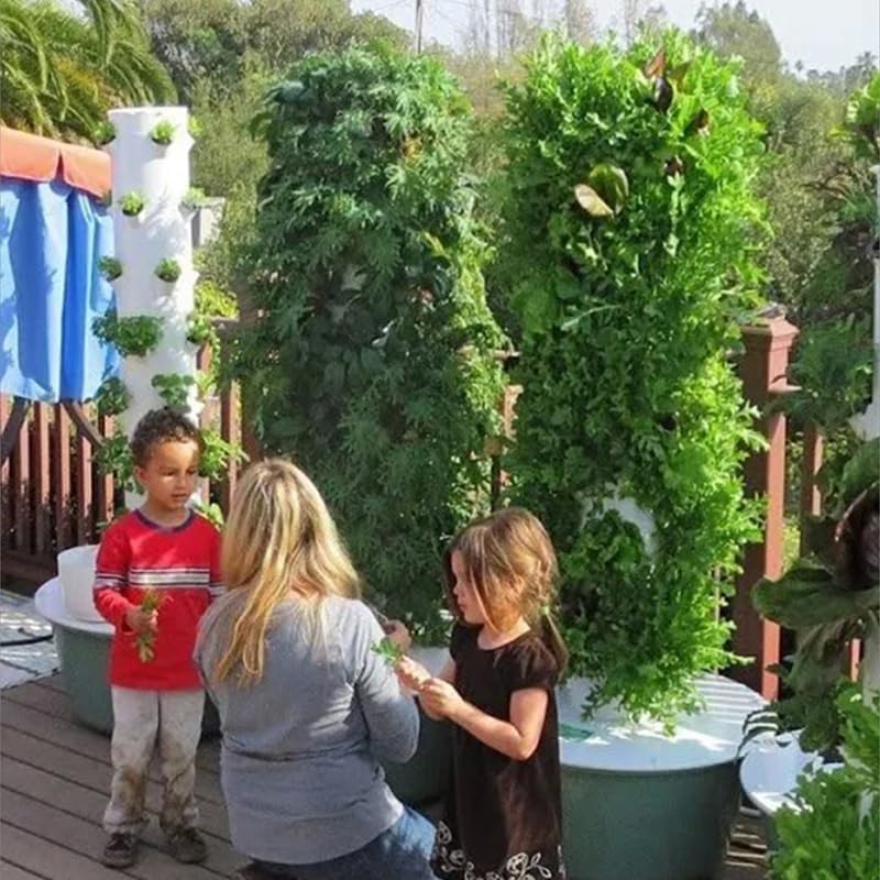 Vertical Hydroponic Grow Tower - огляд і ціна Agriculture Vertical Farming