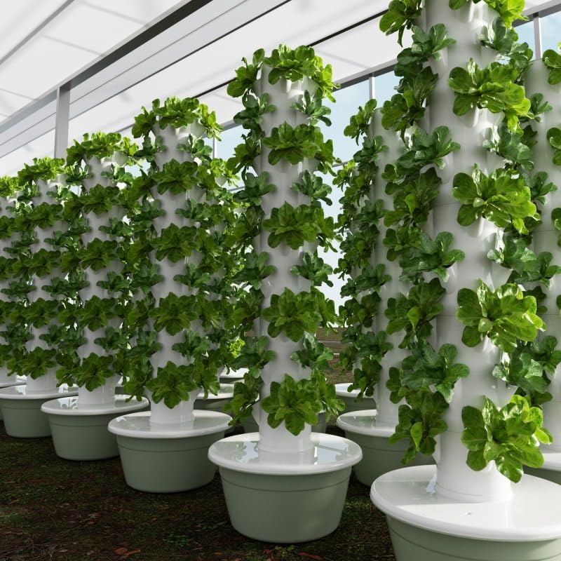 Vertical Hydroponic Grow Tower - огляд і ціна Agriculture Vertical Farming